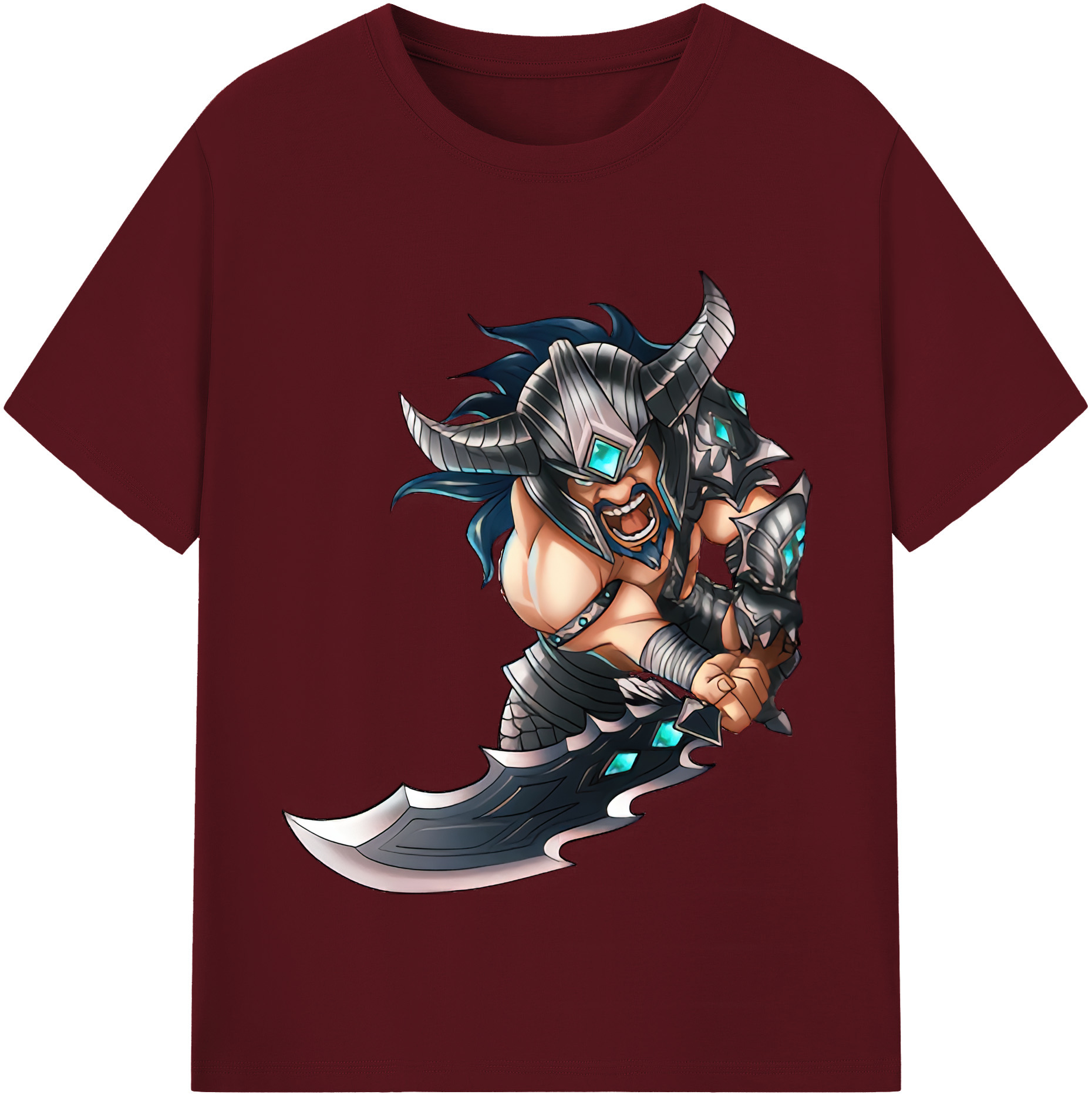 リーグ・オブ・レジェンド League of Legends LOL 綿100％半袖Tシャツ（フロントプリント）